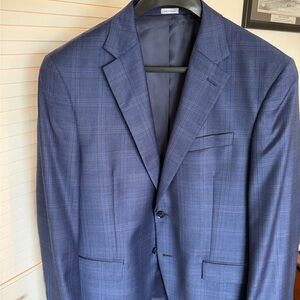 Peter Millar Navy Check Blazer